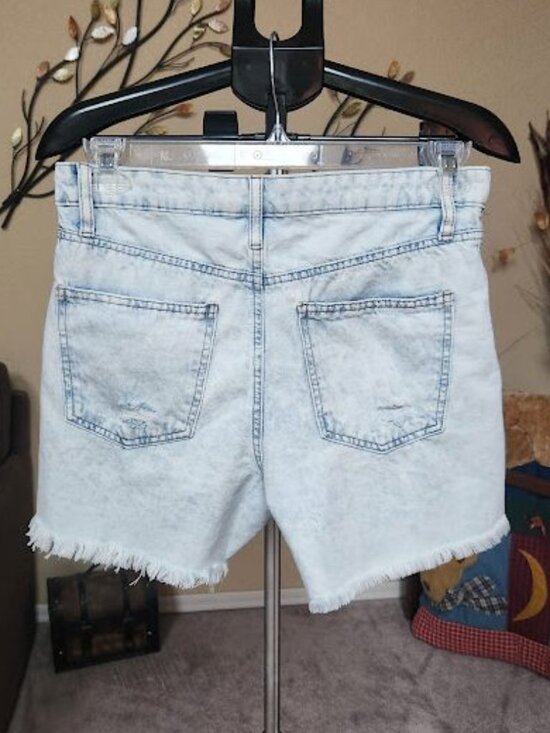 NWT Vanilla Star 90s boyfriend super high rise shorts sz Junior 7 - Picture 5 of 5